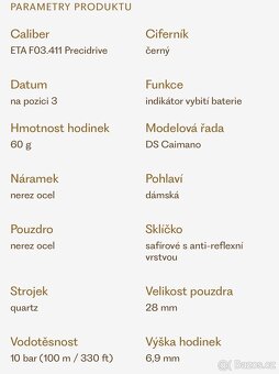 Dámské hodinky Certina - 5