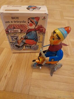 Plechová retro hračka - 5