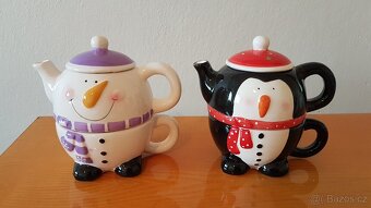 Konvička na čaj, hrnek s konvičkou - 5