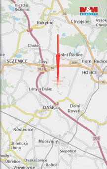 Prodej pole, 6671 m², Dolní Roveň - Komárov - 5