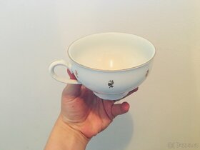 Čajový servis porcelánový starožitný - 5