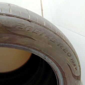 20" PNEU – 285/45/R20 – LETNÍ - značky PIRELLI - 5