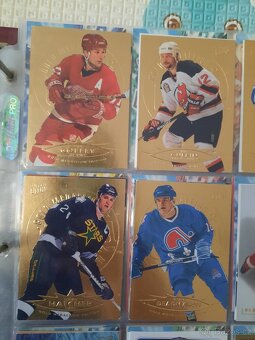 Hokejové kartičky z 90 let Ultra Fleer - 5