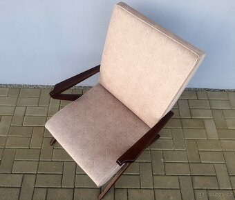 Luxusní designové křeslo XXL po renovaci - 5
