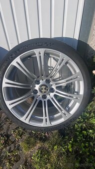 Alu disky BMW M3, s pneumatika Michelin pilot R19 - 5