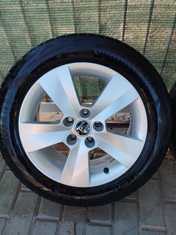 Alu kola 5x100 Škoda Rapid - 5
