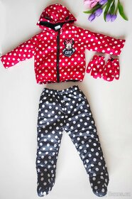 Zimní set bunda a zateplené kalhoty s Minnie - 5