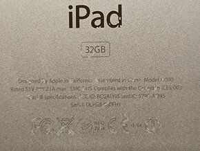 Apple iPad 2, 32gb, WIFI. iCloud - 5