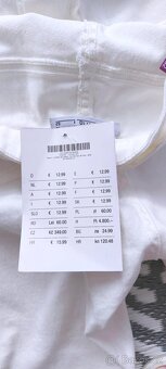 BÍLÉ ELASTICKÉ SKINNY RIFLE - JANINA - vel. 48 - 5