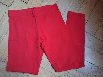 Legíny dívčí kalhoty set sada mix vel. 134 / 140 - 5