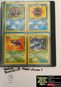 Kusové Pokémon VINTAGE karty (KARTY STARÉ PŘES 20LET)(2) - 5