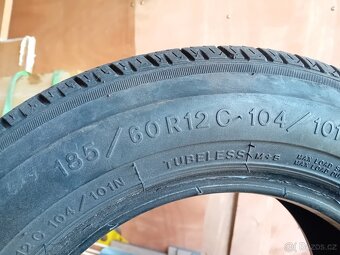 Prodam pouzite pneu 185/60R12C - 5