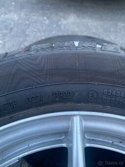 Alu kola Mercedes s nový pneu 205/55 R16 5x112 - 5