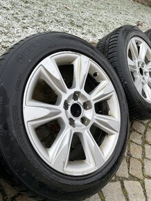 4x Alu disky 8x17 Audi Allroad 5x112 ET26, vč zimních pneu. - 5