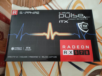 Grafická karta Sapphire RX 570 Pulse ITX Mini 4GB - 5