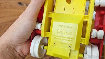 Retro hračka Ites bagr Fiat BD 20 - 5