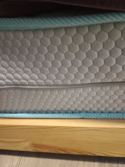 Dětská domečková postel 140x200 cm s matrací - 5