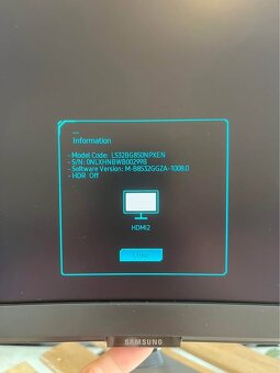 Luxusní 4K monitor 32´ Samsung G8 NEO 240hz - 5