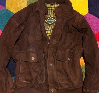 HUGO BOSS PÁNSKÁ KOŽÁRNA- KABÁT-BUNDA 100% LEATHER XL-XXL - 5