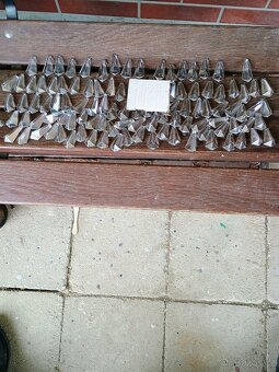 Skleněné ověsy na skleněne lustry - 5