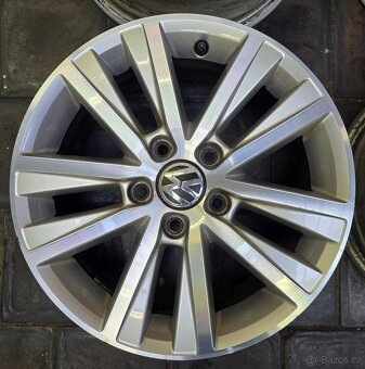 ORIGINÁL VW HLINÍKOVÉ DISKY 5x112 R16 - 5