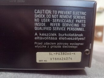 Technics sl pg 380a CD přehrávač - 5