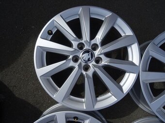 Alu disky origo Škoda, VW, 16", 5x100, ET 40, šíře 6,5J - 5