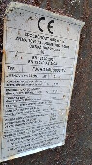 Kamna ABX Fjord s výměníkem - 5