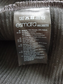 Šedá pouzdrová elegantní sukně Esmara M 40/42 - 5