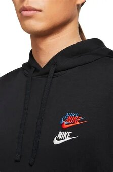 NIKE PÁNSKÁ STYLOVÁ BLACK MIKINA XXL - 5