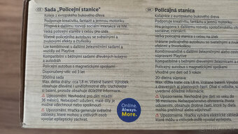 PLAY TIVE - policejní stanice - dřevený set - nová - 5