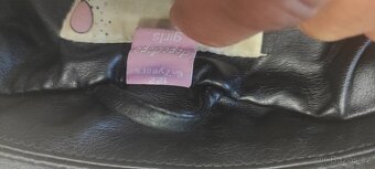 Černá koženková bunda vel.22 - 5