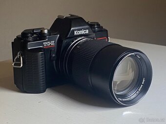 Konica TC-X + 2× objektiv Konica AR (135/3,2 a 200/4) - 5