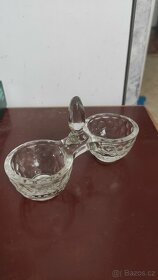 Slánka - lisované čiré sklo - 5