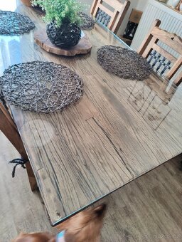 Obývací stěna s jídelním stolem - 5