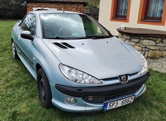 Peugeot 206cc, kabriolet, 2.0L - 5
