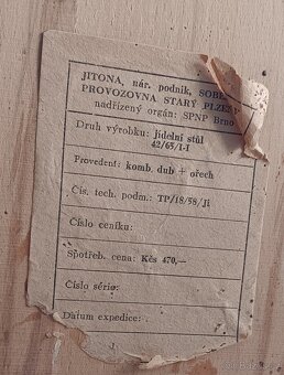 Nábytek Jitona z 60. let - retro - 5