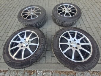 5x114,3 16" s letnimi zanovnimi pneu - 5