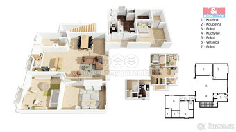 Prodej rodinného domu, 210 m², Olomouc, ul. Řepčínská - 5