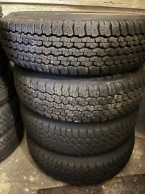 Mitsubishi L200,sada obutých kol 6x 130/16,205/70/16 - 5