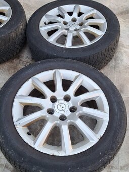 Alu kola Opel Astra H 5x110 6,5x16 205/55r16 zimní - 5
