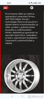 5x120 r19 kované Mille Miglia - 5