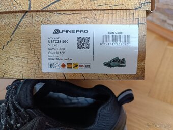 Outdoorové boty Alpine pro vel. 45 - 5