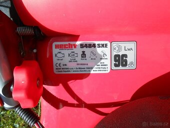 Benzinová sekačka HECHT 5484SXE s pojezdem a el. startérem - 5