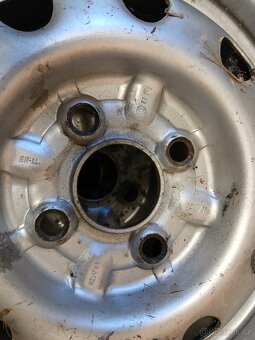 Škoda Felicia plech.disky 6ks 4,5x13" - 5