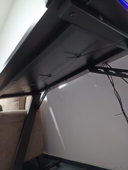 Herní stůl s RGB podsvícením 60x110 cm - 5