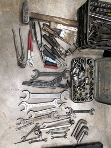 Spojovací technika, fitinky, popruhy, kolečka, nářadí,mix.. - 5