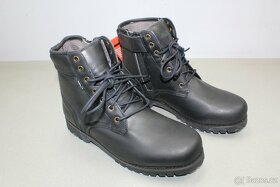Nové černé kožené boty 44 MODEKA  040900 - 5