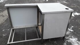 Nerezový pokladní box 150x70x85-90 cm - 5