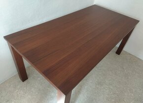 Nový rozkládací stůl mahagon - 5